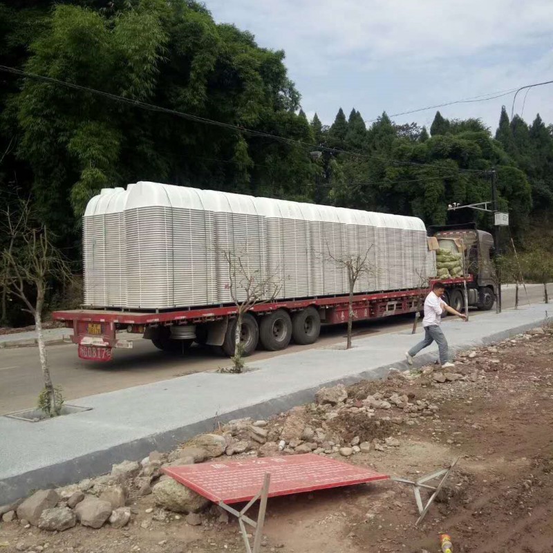 成都園林小區(qū)玻璃鋼化糞池廠家 地埋式小區(qū)化糞池 成品塑料化糞池