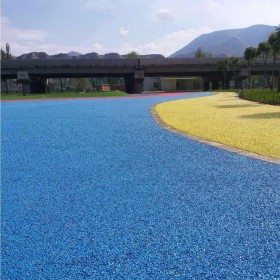 園林道路彩色混凝土 生態(tài)透水混凝土粘接劑 設(shè)計方案