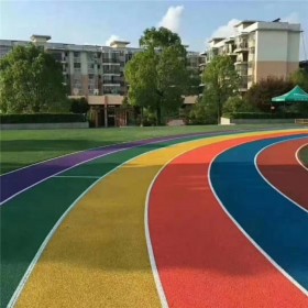 彩色強固透水混凝土 透水性混凝土彩色路面 材料配比 廠家免費指導(dǎo)