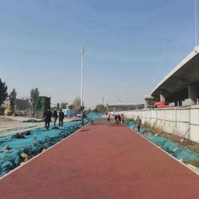 透水混凝土街道 彩色透水綠道 生態(tài)透水路面 廠家免費指導(dǎo) 送貨到工地