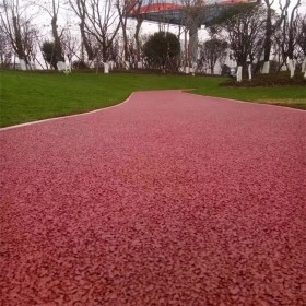 透水性混凝土彩色路面 透水混凝土地面 透水混凝土如何施工 透水混凝土道路廠家 彩色壓?；炷翉S家 免費(fèi)輔導(dǎo)