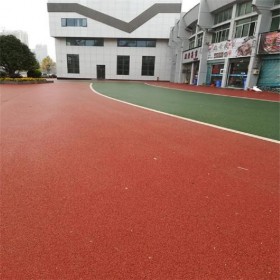 園林道路彩色混凝土 商業(yè)街彩色透水混凝土 普通透水混凝土地坪 每平方價格