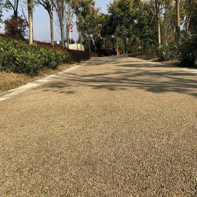 c30彩色混凝土 生態(tài)透水地坪 彩色透水混凝土路 廠家批發(fā)價格