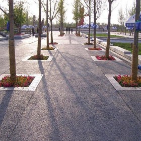 彩色透水地面 園林道路彩色透水混凝土 生態(tài)透水路面 廠家口碑推薦