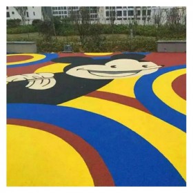 宜賓市 彩色透水混凝土道路  多孔無砂彩色透水混凝土  透水罩面劑材料廠家   生態(tài)透水混凝土粘接劑    免費送貨到工地