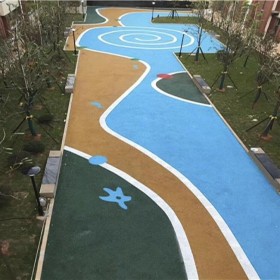 貴陽(yáng)市 生態(tài)透水水泥混凝土 花紋景觀彩色混凝土 透水性混凝土 生產(chǎn)廠家直銷