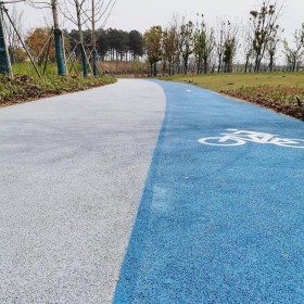 玉林市 生態(tài)透水地坪 彩色透水混凝土道路 海綿城市透水砼 材料廠家直銷(xiāo)