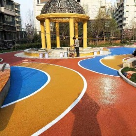 西安市 彩色強(qiáng)固透水混凝土 細(xì)粒式彩色混凝土 c25彩色耐磨混凝土 材料廠家