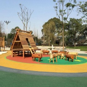廣場彩色透水混凝土 生態(tài)透水砼 彩色滲透地坪 材料廠家報價