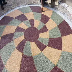 透水混凝土 彩色地面透水 園林道路彩色混凝土 廠家報(bào)價(jià)