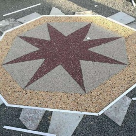 渭南市 彩色透水地面 生態(tài)透水地坪 海綿城市道路 材料廠家直銷(xiāo)