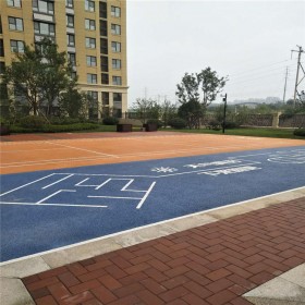華鎣市 彩色混凝土材料 無(wú)砂透水混凝土 彩色整體透水路面 廠商銷(xiāo)售