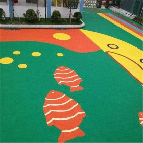 普洱市 彩色混凝土路面 廣場(chǎng)透水地坪 透水砼原材料 配比圖